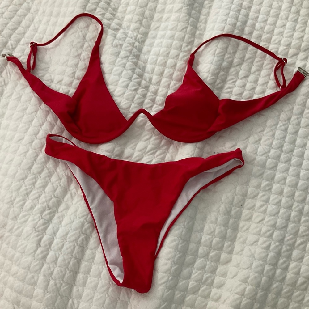 Red Bikini Set - image 1
